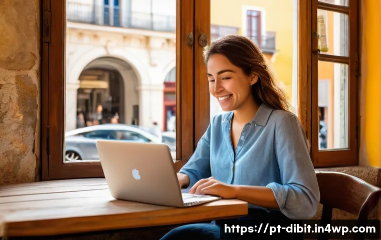 디지털 노마드의 여행 스타일 분석 - **Prompt 1: Slow Nomad in Lisbon**
A solo female digital nomad, in her late 20s, with a warm smi...